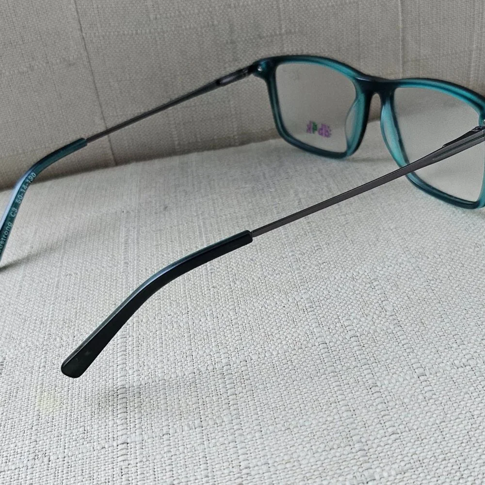 DB4K Kids Glasses EUROPA Headstrong C3 MATTE Aqua Gunmet Eyeglasses